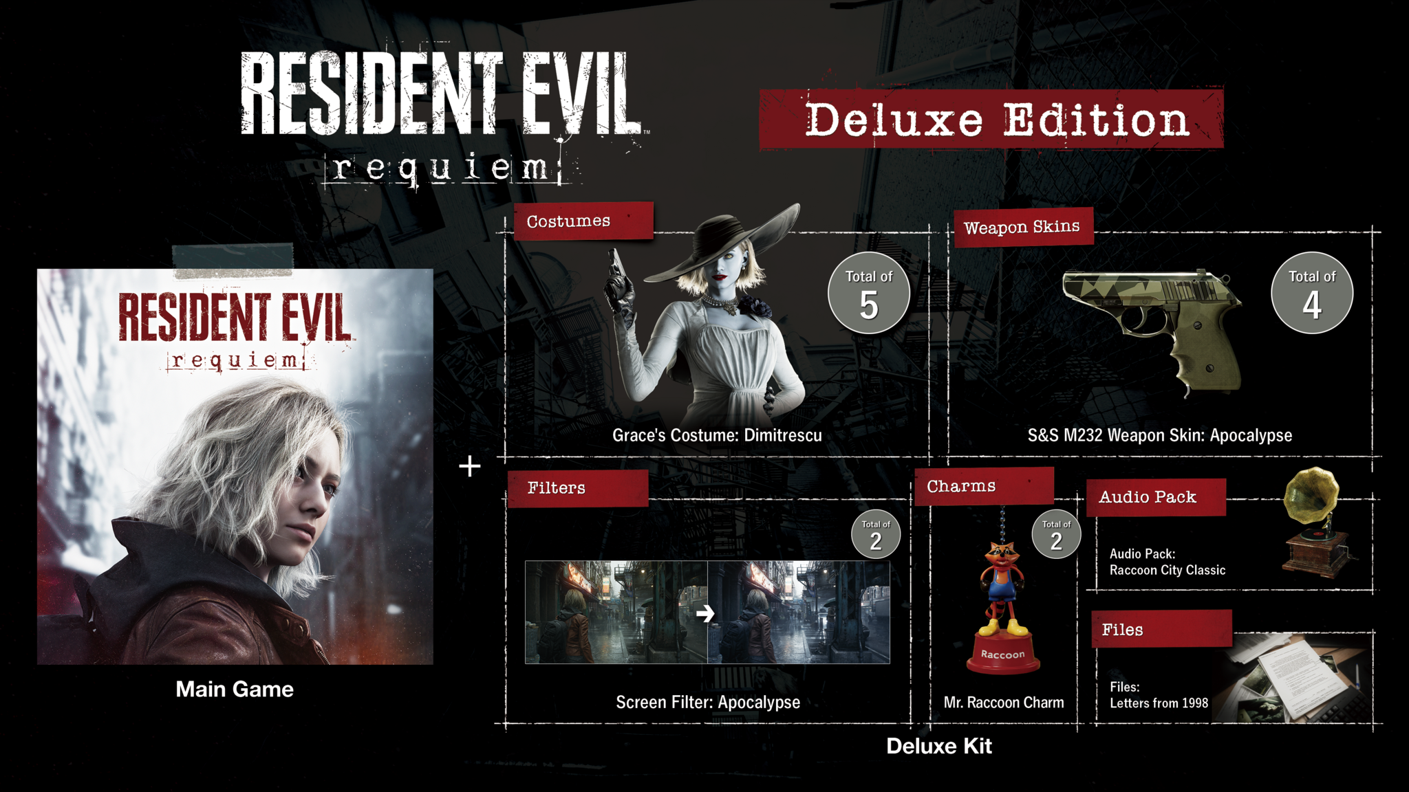 Resident Evil 9 Requiem - Deluxe Edition + Pre-Order Bonus - PS5