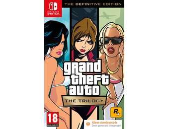 Grand Theft Auto: The Trilogy - The Definitive Edition (Code in a Box) - Nintendo Switch