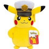 Pokémon Captain Pikachu Plüschfigur (20 cm)