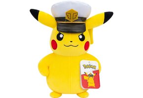 Pokémon Captain Pikachu Plush (20 cm)