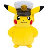 Pokémon Captain Pikachu Pluche Knuffel (20 cm)
