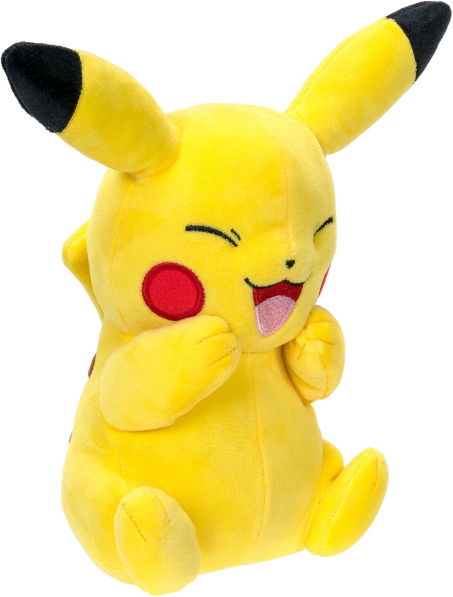 Pokémon Excited Pikachu Pluche Knuffel (20 cm)