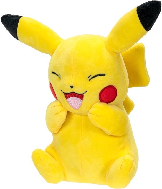 Pokémon Excited Pikachu Pluche Knuffel (20 cm)