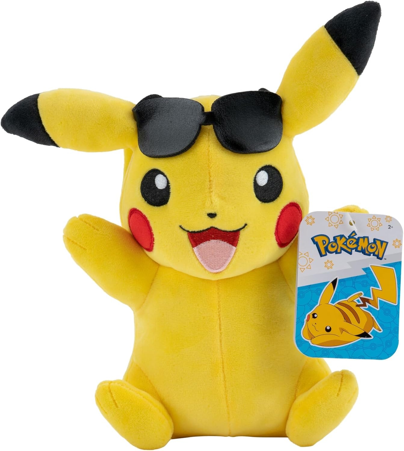Pokémon Sunglasses Pikachu Pluche Knuffel (20 cm)