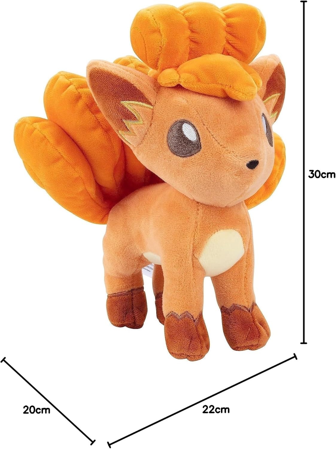 Pokémon Vulpix Pluche Knuffel (20 cm)