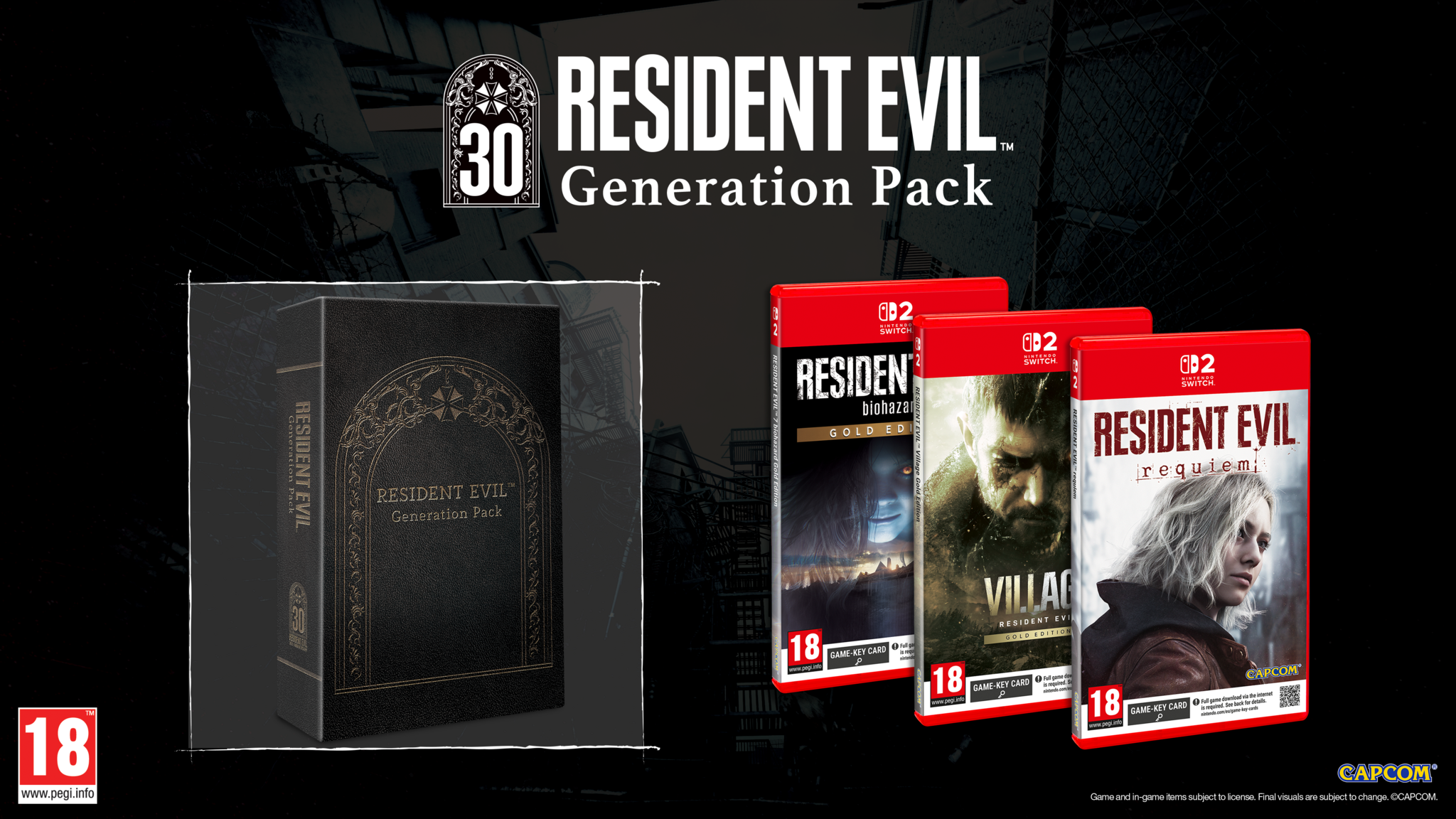 Resident Evil - Generation Pack + Pre-Order Bonus - Nintendo Switch 2