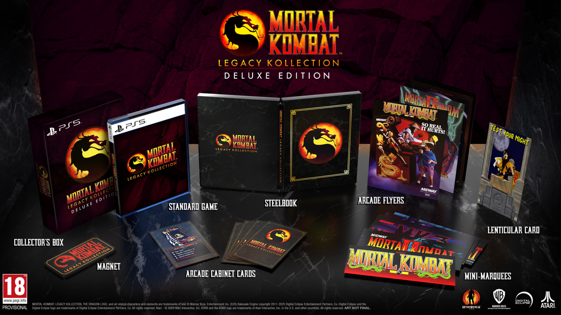 Mortal Kombat - Legacy Kollection - Deluxe Edition - PS5