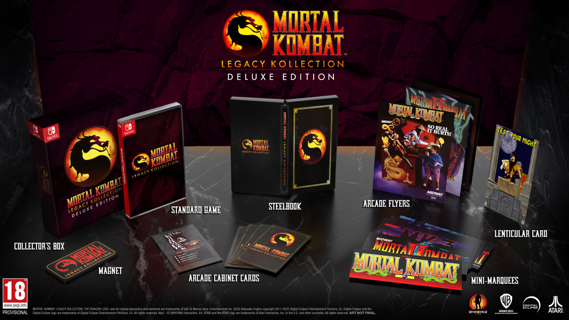 Mortal Kombat - Legacy Kollection - Deluxe Edition - Nintendo Switch
