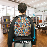 Funko POP! Marvel – X-Men – Loungefly Rucksack - 42×32×14 cm – Volumen: 19L