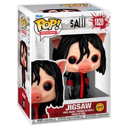 Pop Movies: Saw - Jigsaw (Chase) Funko Pop #1820