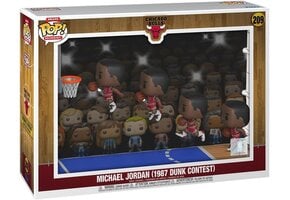 Pop Moment Deluxe: Chicago Bulls - Michael Jordan (1987 Dunk Contest) Funko Pop #209