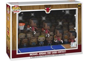 Pop Moment Deluxe: Chicago Bulls - Micheal Jordan (1987 Dunk Contest) Funko Pop #209