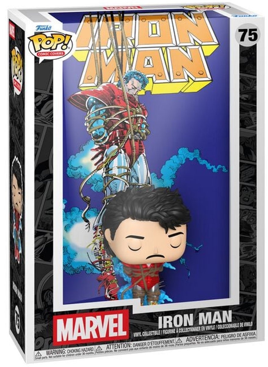 Pop Comic Covers: Marvel - Iron Man Funko Pop #75