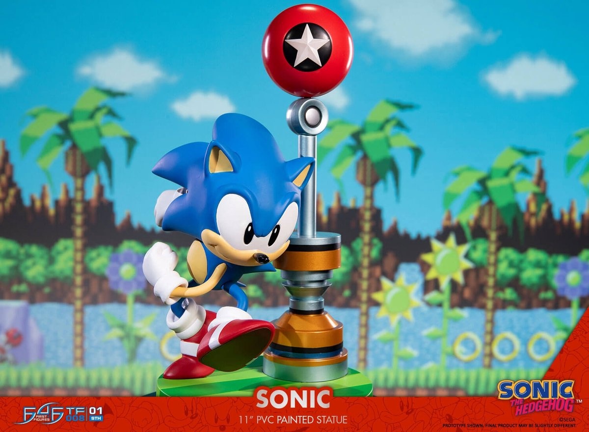 Sonic the Hedgehog Statue (26 cm)