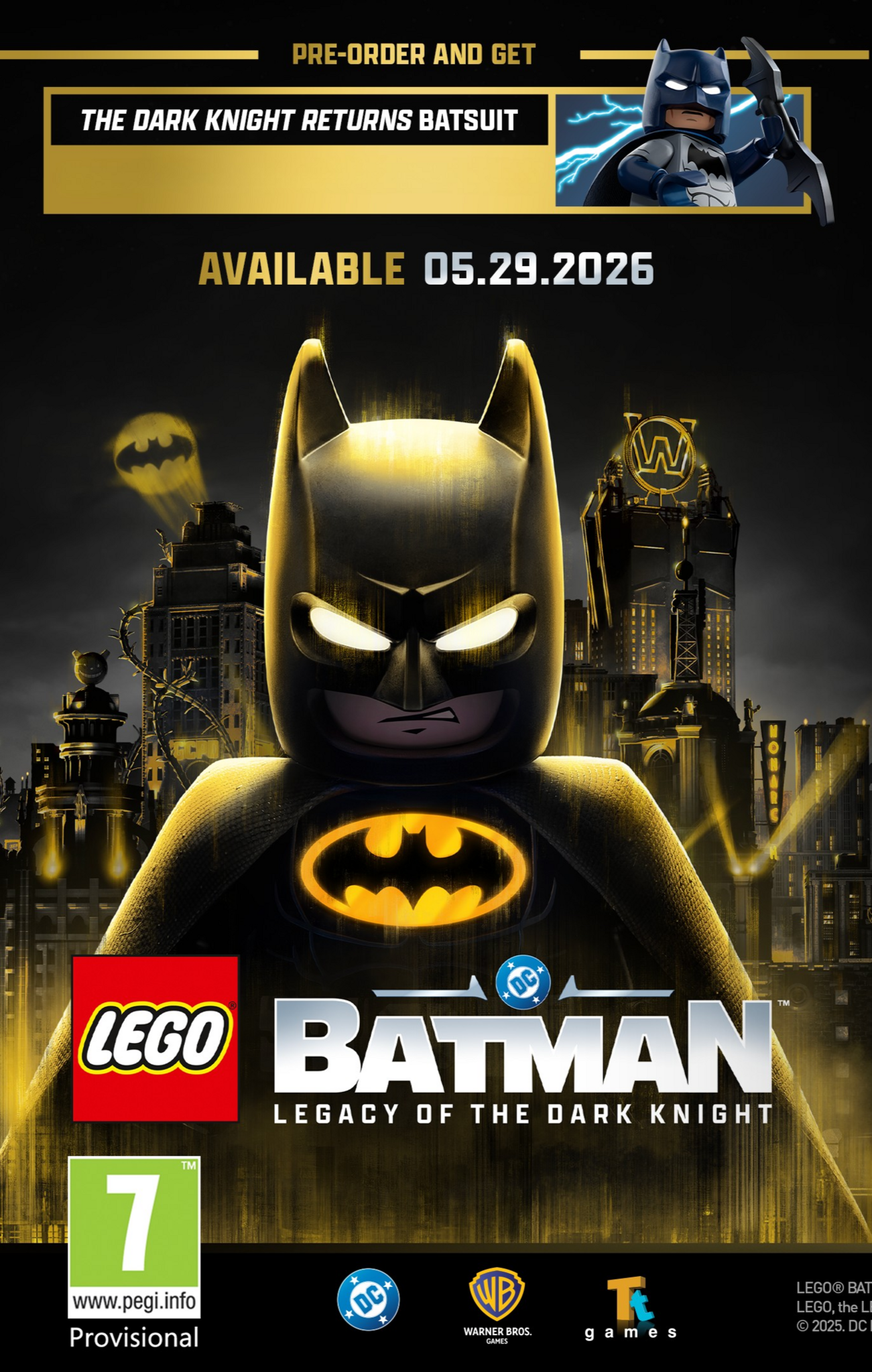 LEGO Batman Legacy of the Dark Knight + Pre-Order Bonus - Nintendo Switch 2
