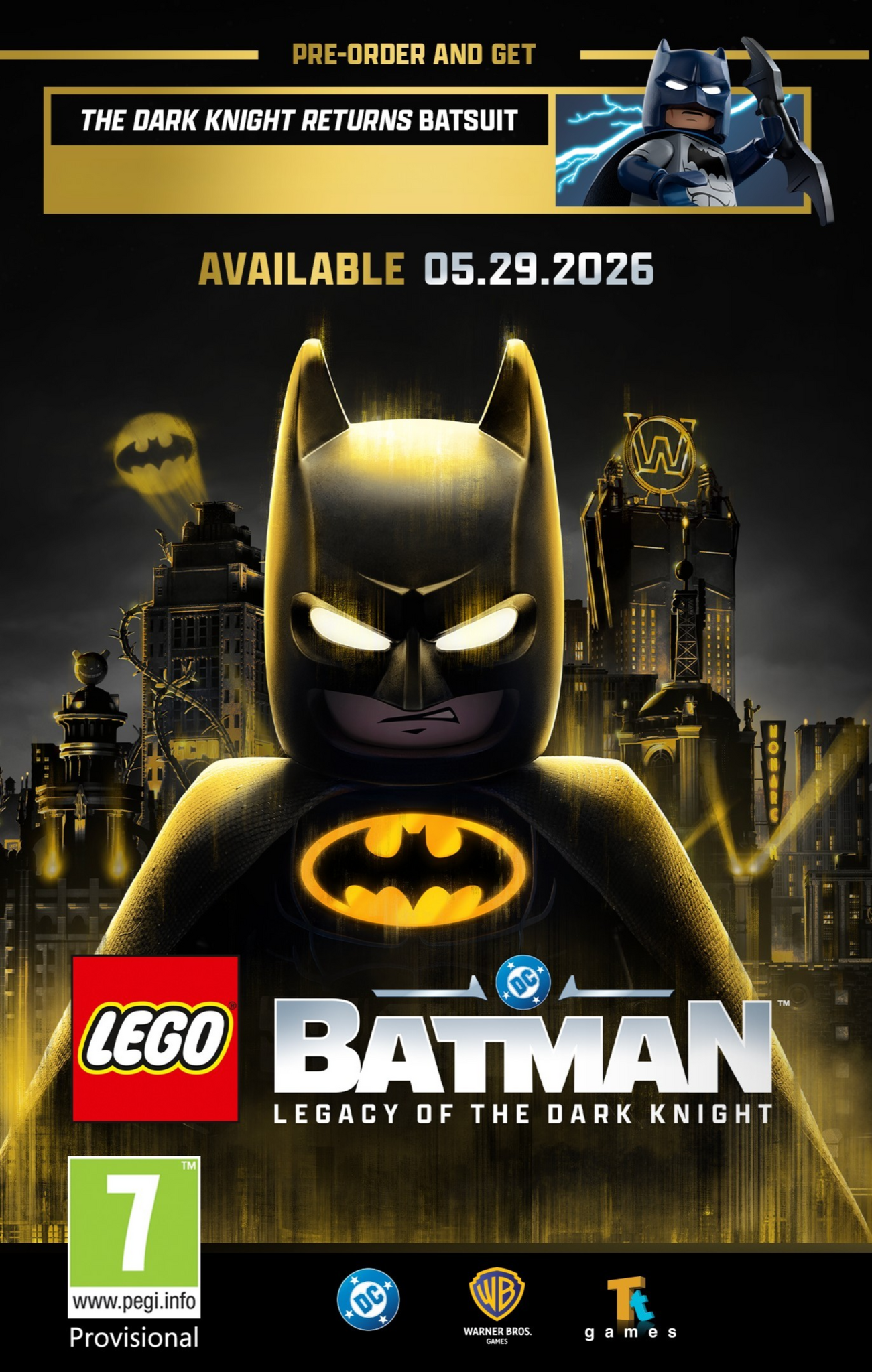 LEGO Batman Legacy of the Dark Knight + Pre-Order Bonus - PS5