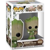 Pop Marvel: We Are Groot - Groot As Iron Man Funko Pop #1393