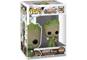 Pop Marvel: We Are Groot - Groot As Iron Man Funko Pop #1393
