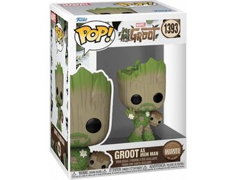 Pop Marvel: We Are Groot - Groot As Iron Man Funko Pop #1393