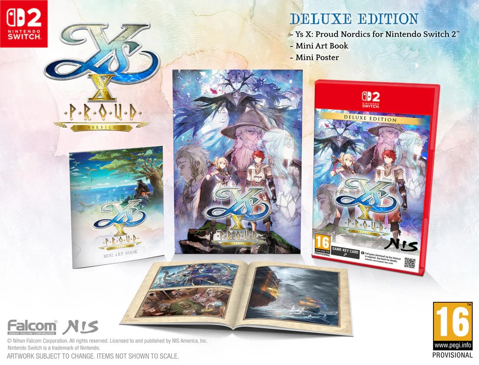 Ys X: Proud - Nordics Deluxe Edition - Nintendo Switch 2