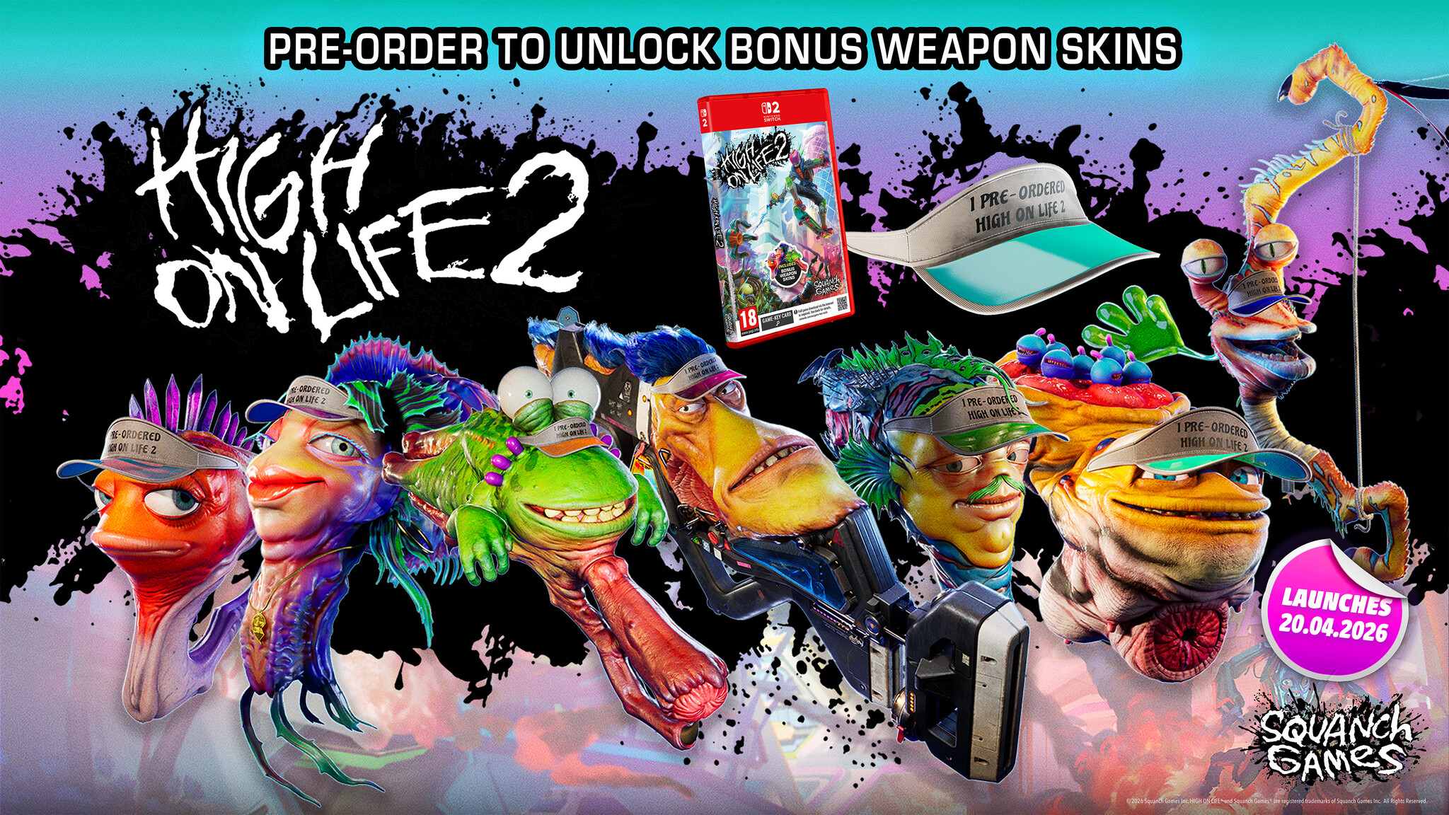 High On Life 2 + Pre-Order Bonus - Nintendo Switch 2