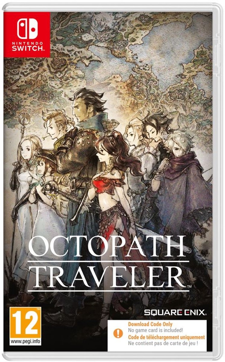 Octopath Traveler (Code in Box) - Nintendo Switch