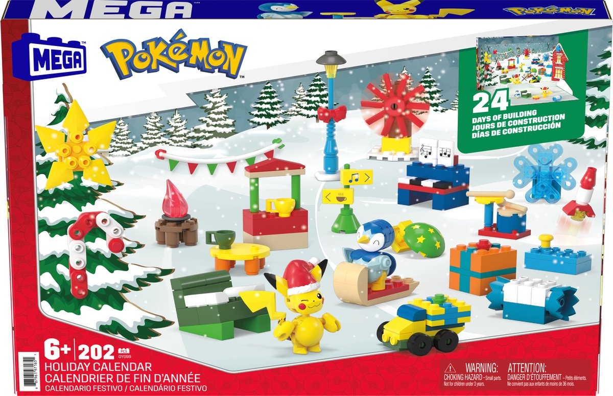 Pokémon Mega Constructie Advent Calender