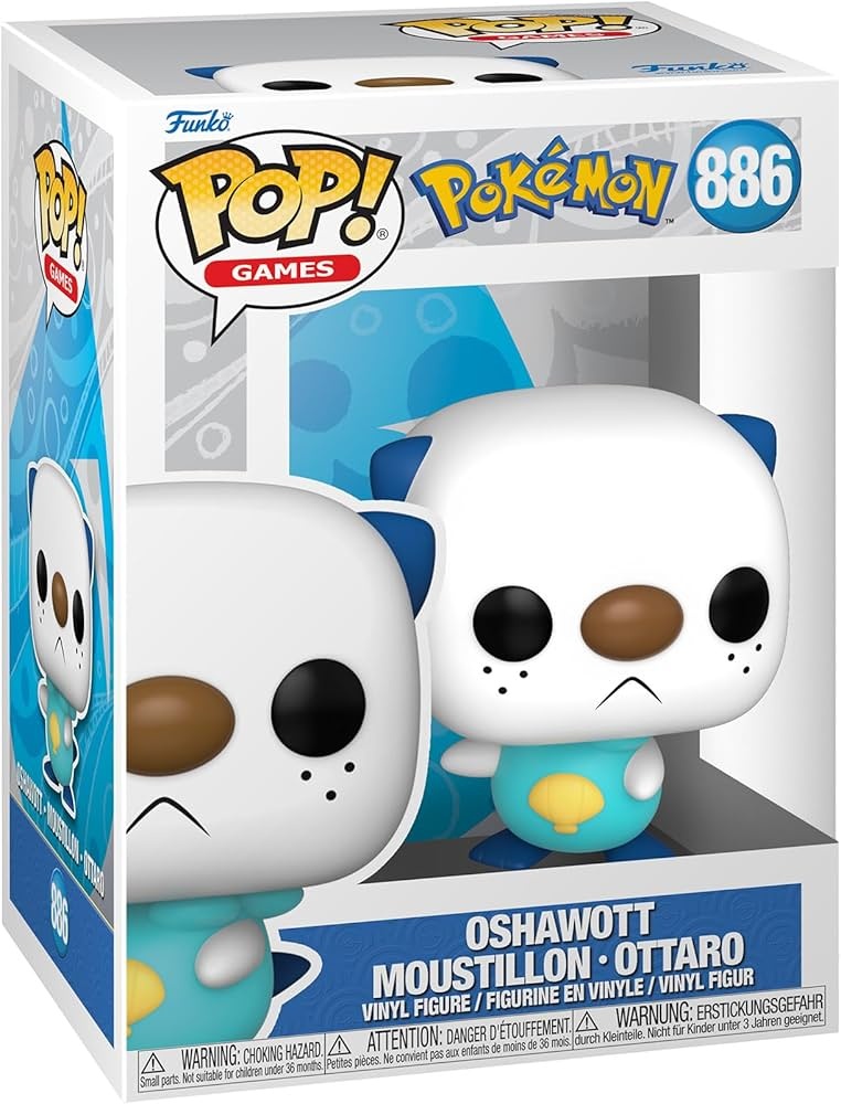 Pop Games: Pokémon - Oshawott Funko Pop #886