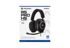 Nacon RIG R5 Pro Spear Offiziell Lizensiertes PlayStation-Headset – PS4 & PS5 – Schwarz