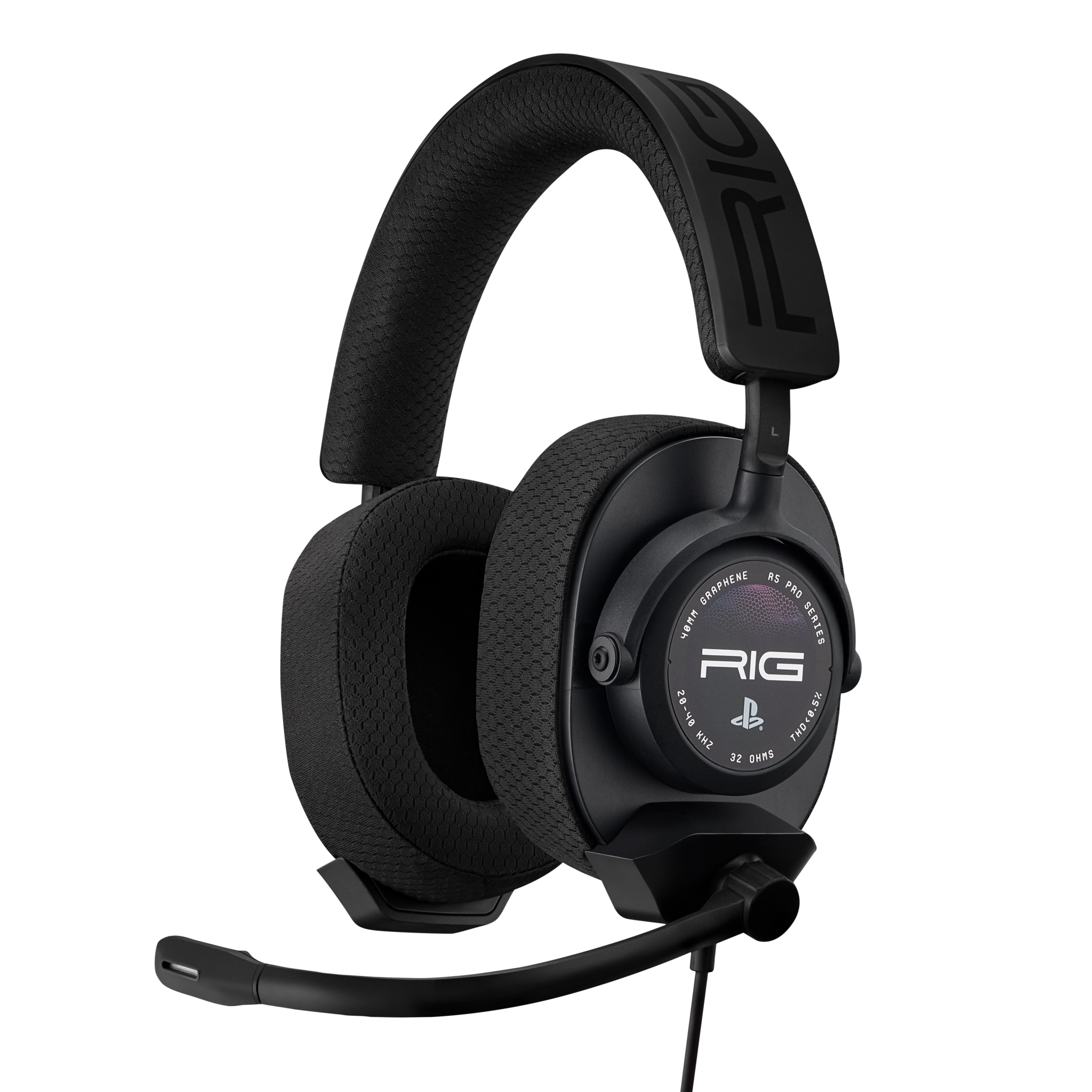 Nacon RIG R5 Pro Spear Officieel Gelicenseerde Playstation Headset – PS4 & PS5 – Zwart
