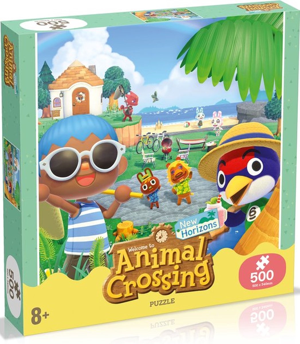 Animal Crossing: New Horizons Puzzel - 500 Stukjes