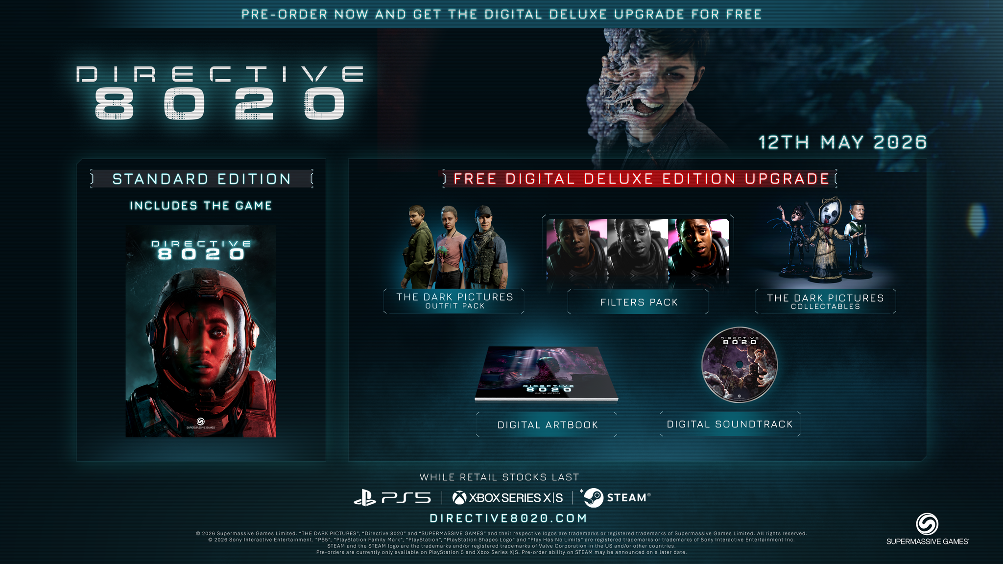 Directive 8020 - Day One Edition + Pre-Order Bonus - PS5