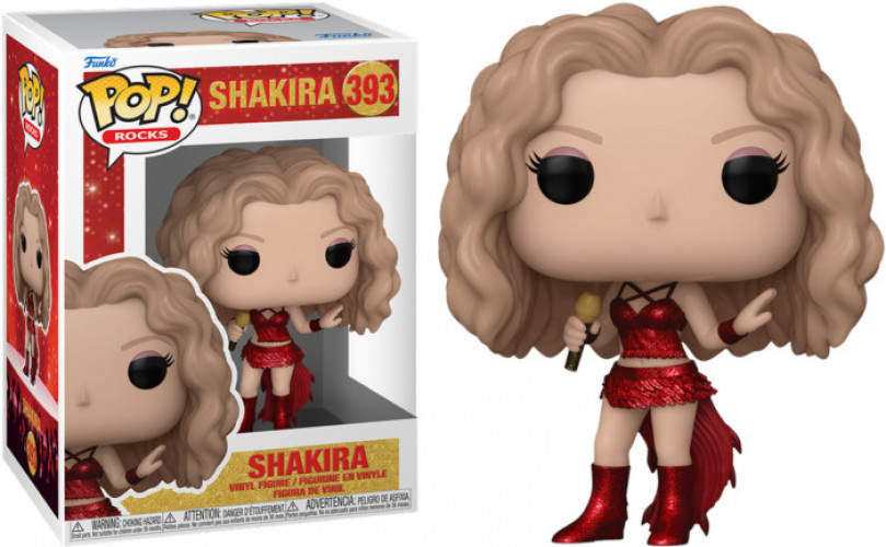 Pop Rocks: Shakira Super Bowl Funko Pop #393