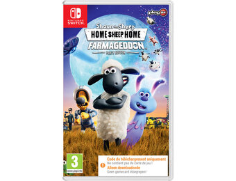 Shaun the Sheep Home Sheep Home: Farmageddon – Party Editie (Code in a Box) - Nintendo Switch
