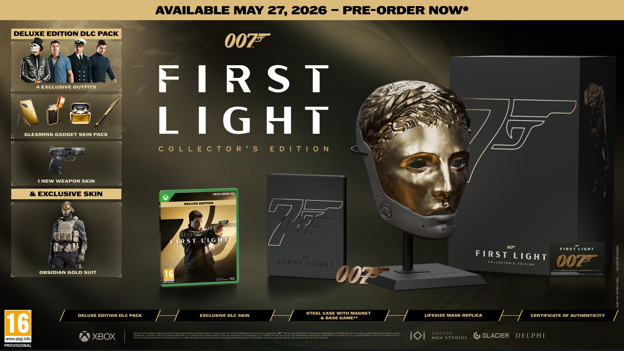 007 First Light - Collector's Edition - Xbox Series X