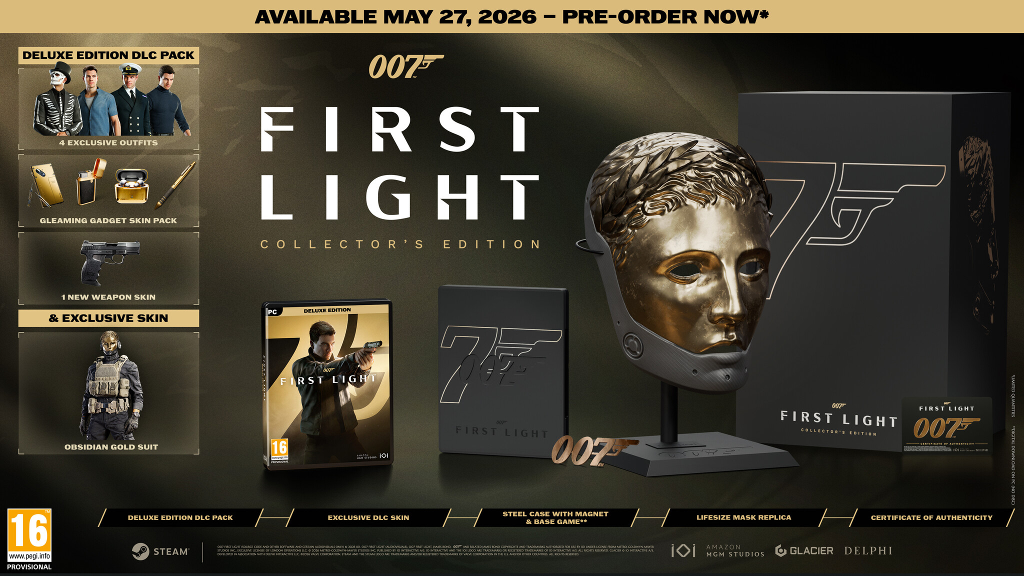 007 First Light - Collector's Edition (Code in Box) - PC