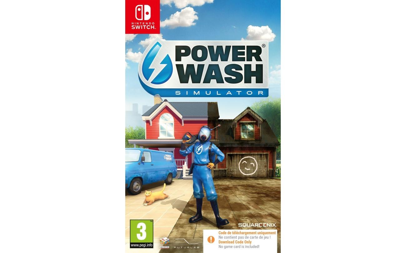 PowerWash Simulator (Code in a Box) – Nintendo Switch