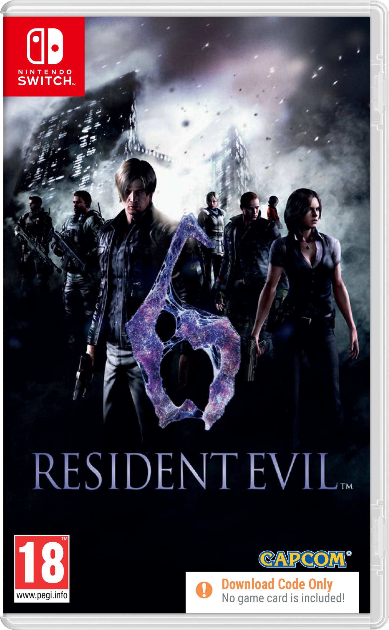 Resident Evil 6 (Code in a Box) - Nintendo Switch