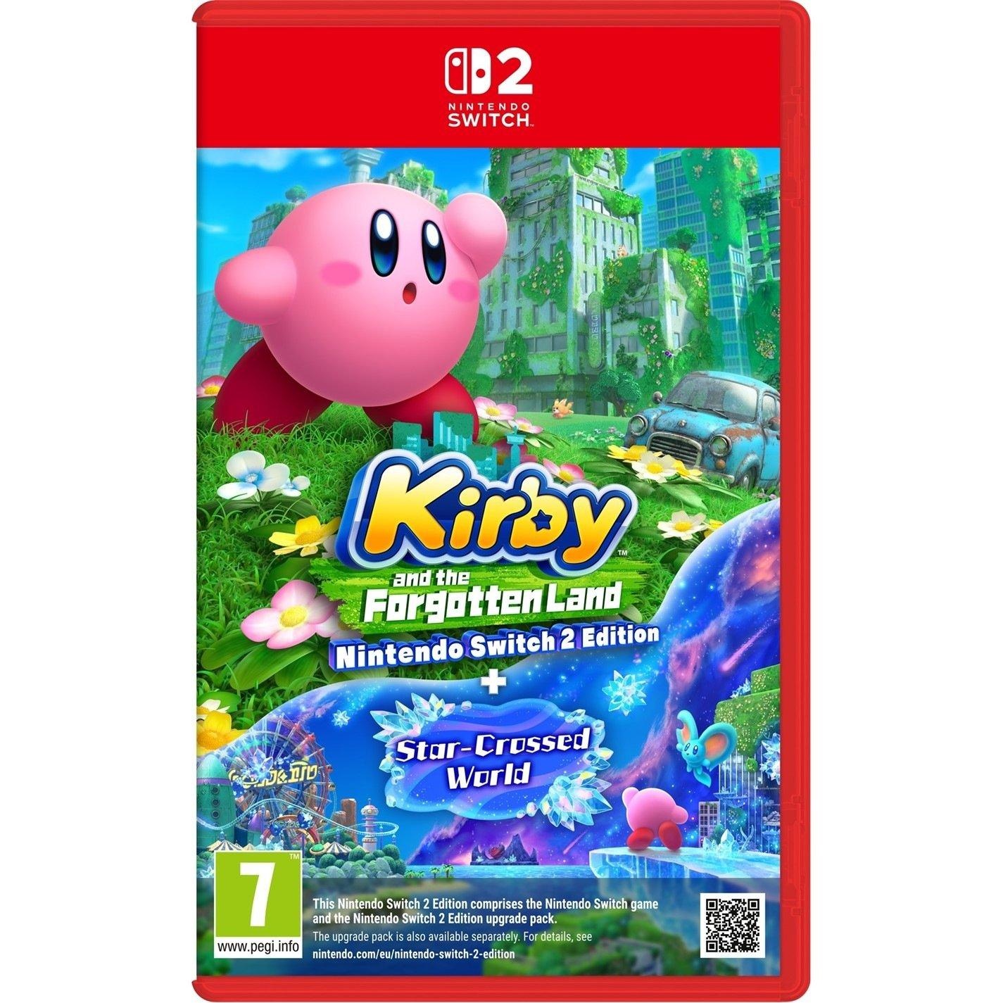 Kirby and the Forgotten Land + Star Crossed World – Nintendo Switch 2