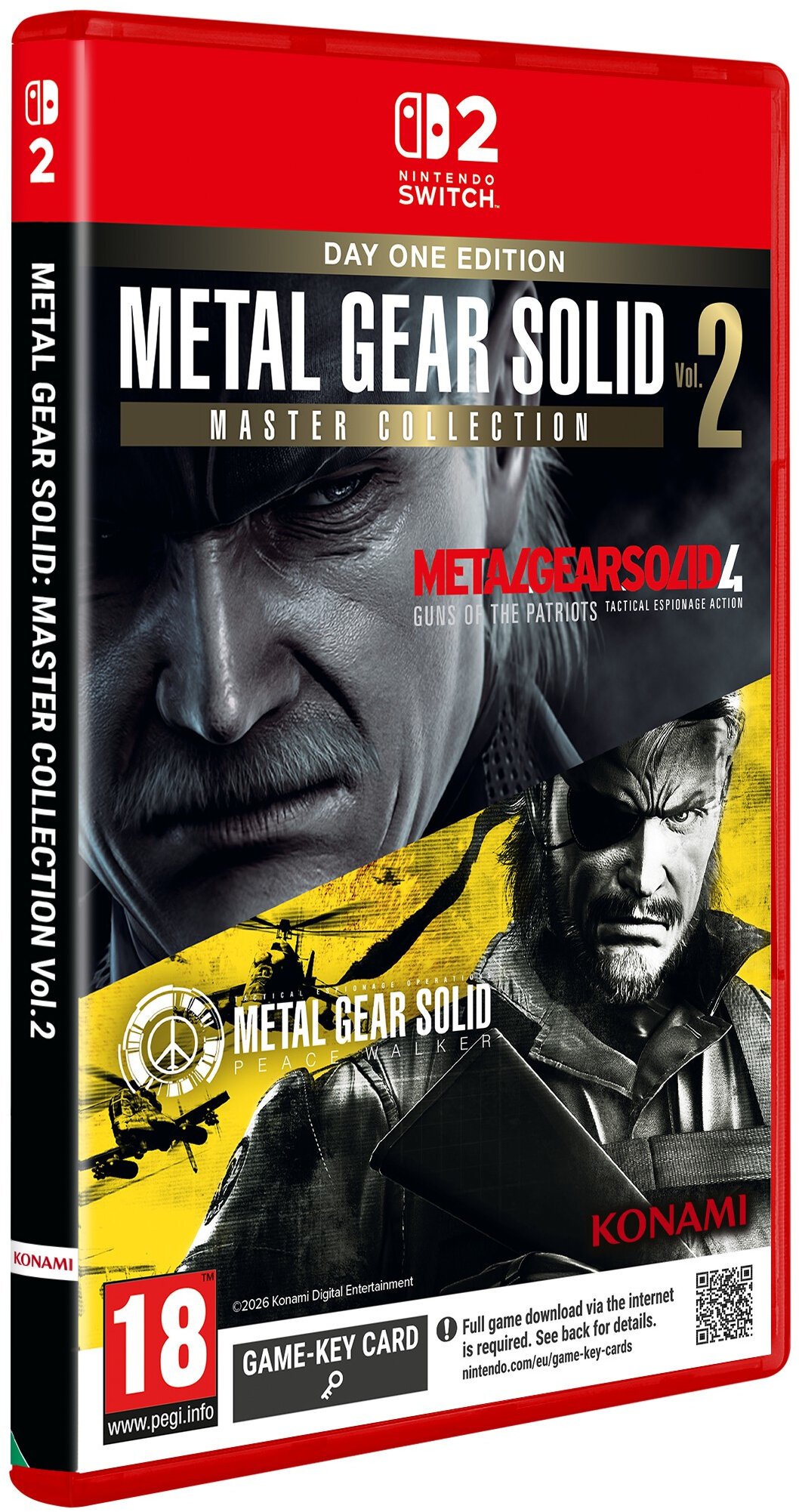 Metal Gear Solid Master Collection Vol. 2 – Day One Edition – Switch 2