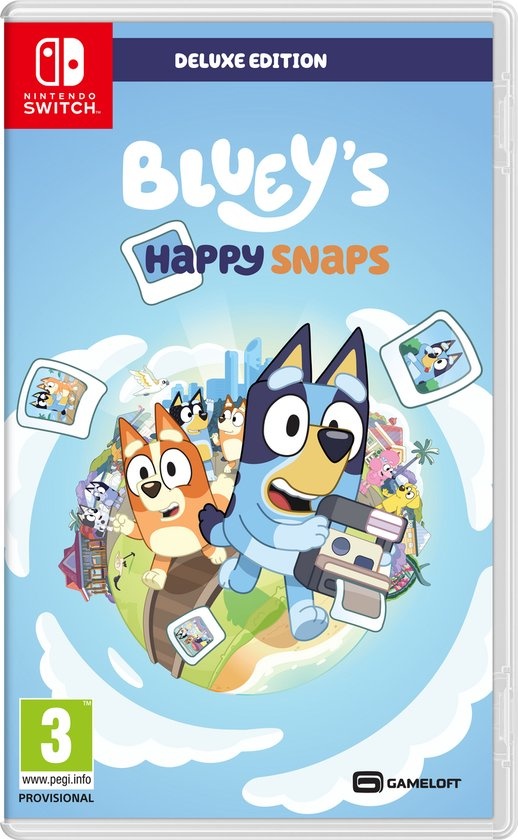 Bluey's Happy Snaps - Day One Deluxe Edition - Nintendo Switch