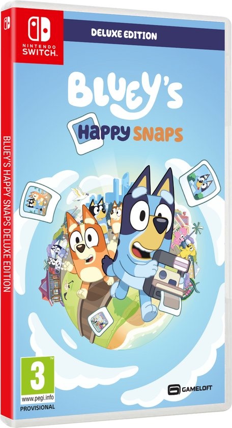 Bluey's Happy Snaps - Day One Deluxe Edition - Nintendo Switch