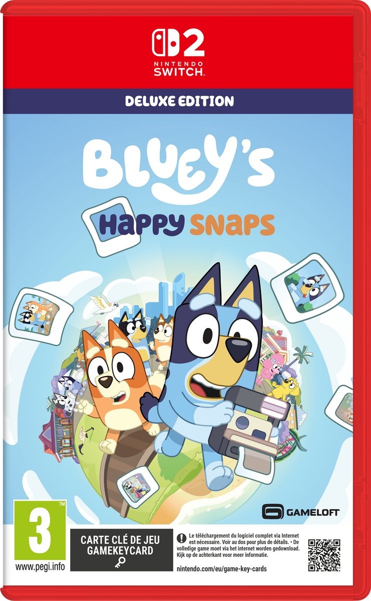Bluey's Happy Snaps - Day One Deluxe Edition - Nintendo Switch 2