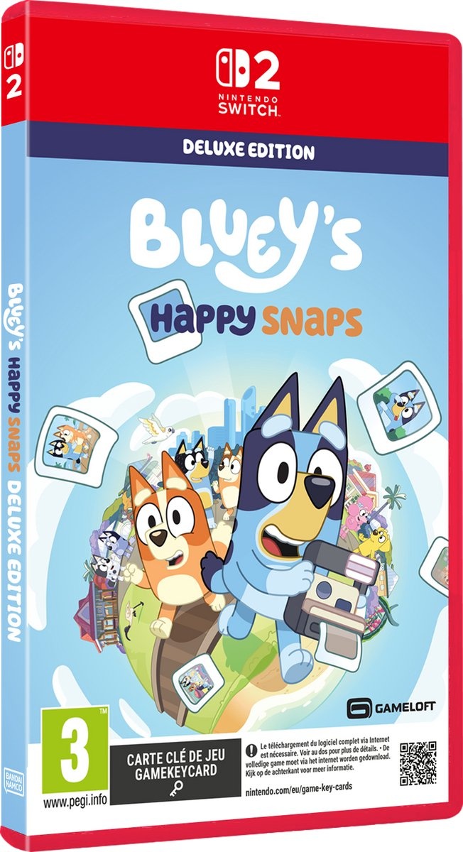 Bluey's Happy Snaps - Day One Deluxe Edition - Nintendo Switch 2