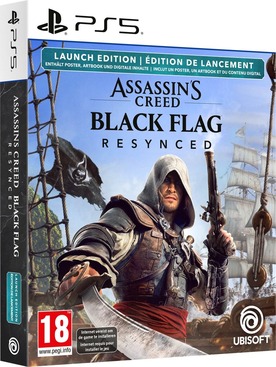 Assassin's Creed Black Flag Resynced - Launch Edition + Pre-Order Bonus - PS5