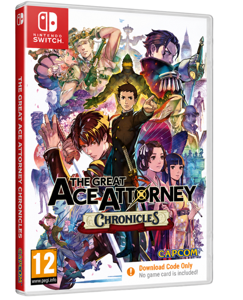 The Great Ace Attorney Chronicles (Code in a Box) - Nintendo Switch