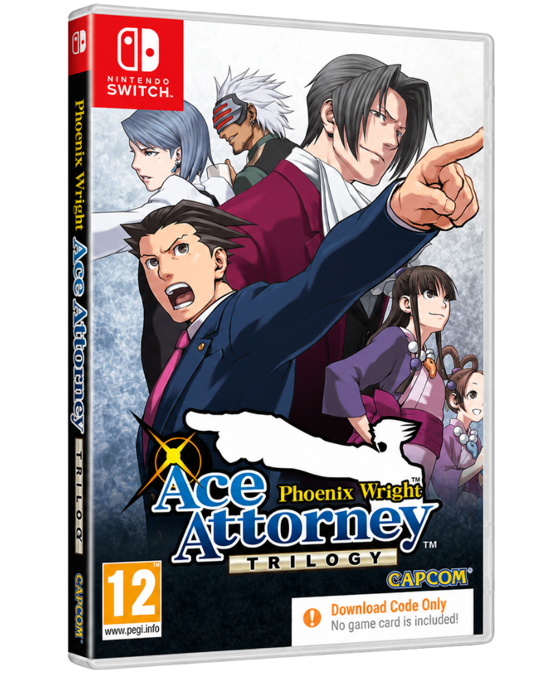 Phoenix Wright Ace Attorney Trilogy (Code in a Box) - Nintendo Switch