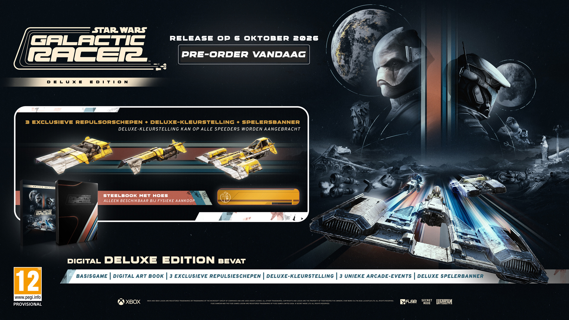 Star Wars: Galactic Racer - Deluxe Edition + Pre-Order Bonus - Xbox Series X