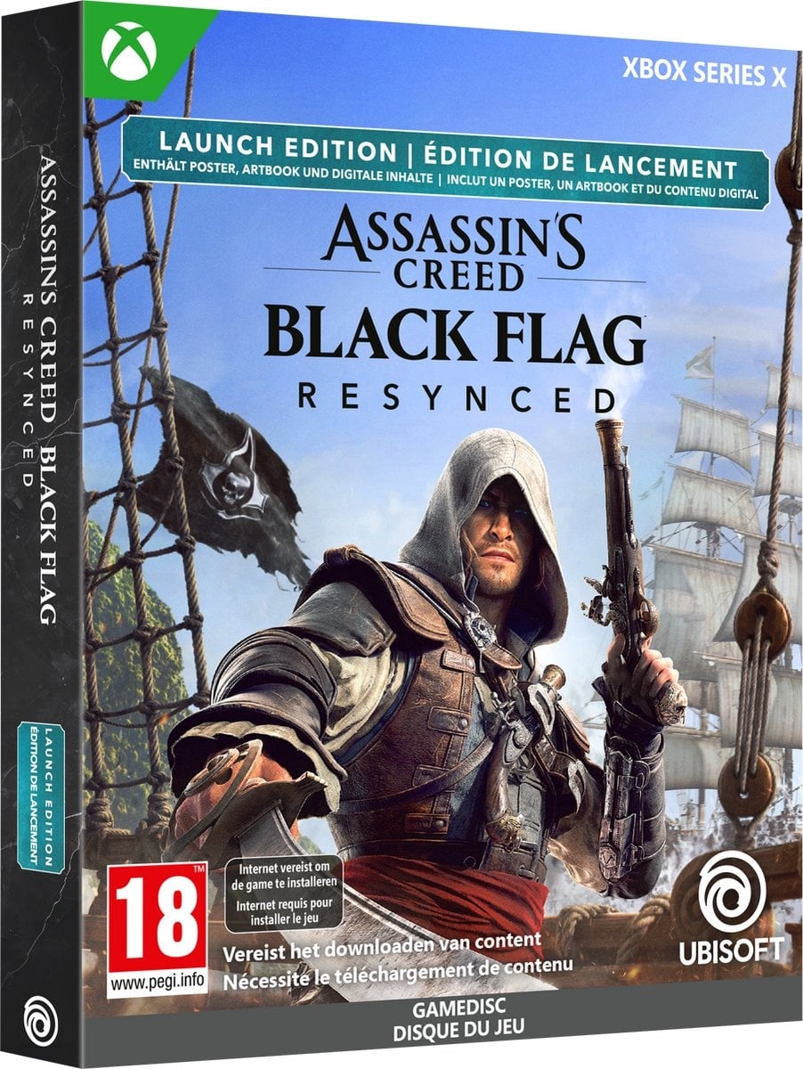 Assassin's Creed: Black Flag Resynced - Launch Edition + Pre-Order Bonus - Xbox Series X