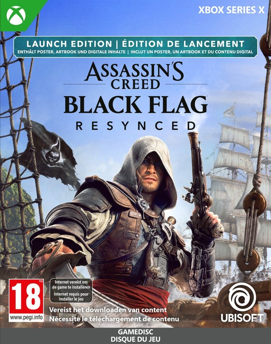 Assassin's Creed: Black Flag Resynced - Launch Edition + Pre-Order Bonus - Xbox Series X